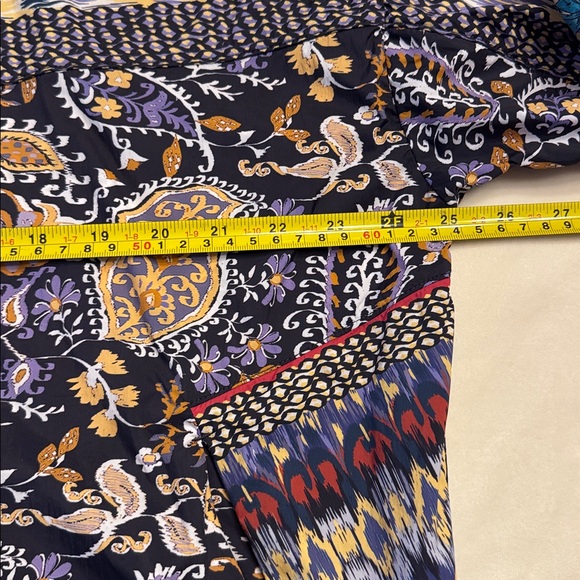 Johnny Was Active Betzy Floral Paisley Hooded Windbreaker, sz L - Picture 11 of 11